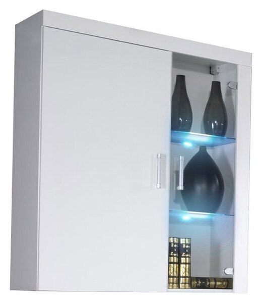 Vitrin Magnolia MA4 (fehér + fényes fehér)