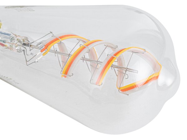 5 db Okos E27 Dimmelhető LED Izzó ST64 Átlátszó RGBW 4W 250lm 2700K