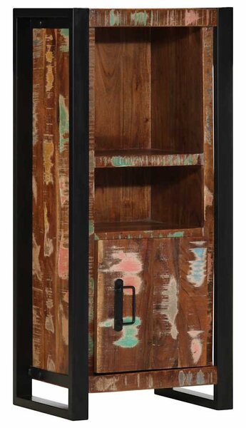Fürdőszoba szekrény 40x30x90 cm tömörfa, újrahasznosított fa