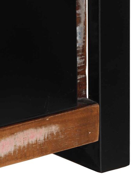 TV szekrény 100x30x35 cm tömörfa, újrahasznosított fa
