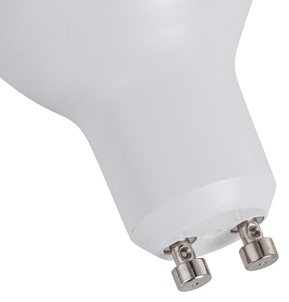 5 darabos Smart GU10 50mm-es dimmelhető LED izzókészlet, opál, 7W, 630 lm, 4000K