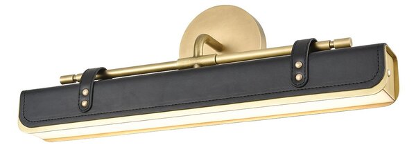 Quintiesse vintage fali lámpa valise fekete sárgaréz elsqn-valise-w-vbstl