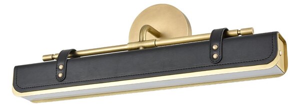 Quintiesse vintage fali lámpa valise fekete sárgaréz elsqn-valise-w-vbstl
