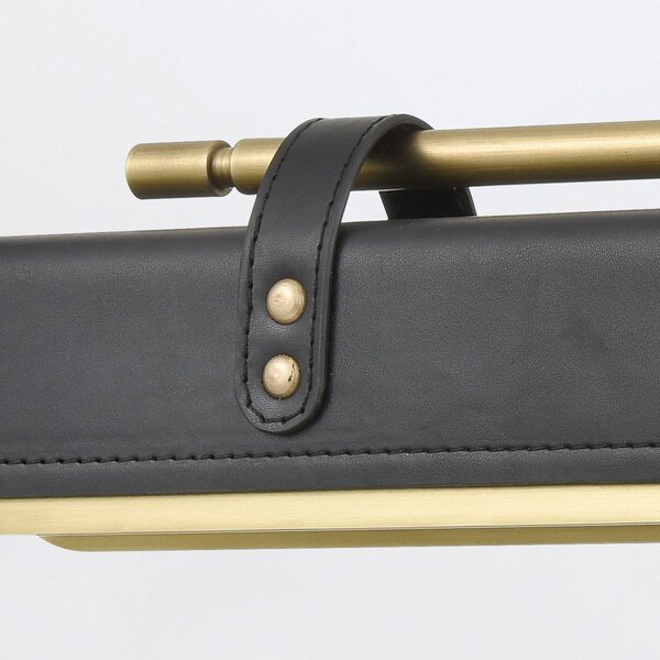 Quintiesse vintage fali lámpa valise fekete sárgaréz elsqn-valise-w-vbstl