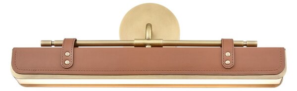 Quintiesse vintage fali lámpa valise barna sárgaréz elsqn-valise-w-vbscl