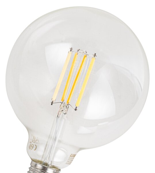 5 darabos intelligens E27 dimmelhető LED izzókészlet G125 átlátszó 7W 806 lm 2700-6500K Zigbee