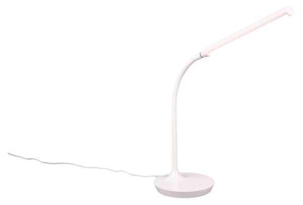 Fehér LED asztali lámpa (magasság 38 cm) Toro – Trio