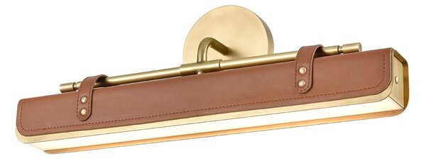 Quintiesse vintage fali lámpa valise barna sárgaréz elsqn-valise-w-vbscl