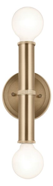 Quintiesse klasszikus fali lámpa torche barna elsqn-torche-2w-cpz IP44