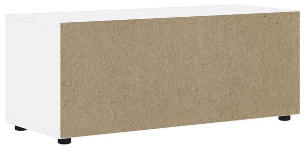 VISNES fehér szerelt fa TV-szekrény 100x40x38 cm