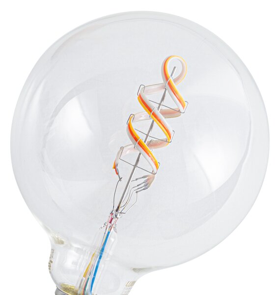 Okos E27 Dimmelhető LED Izzó G125 RGBW 4W 250lm 2700K