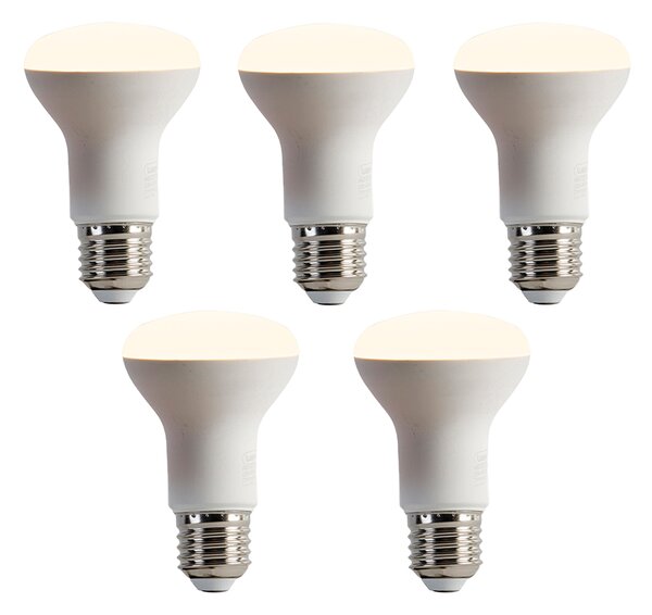 5 db E27-es dimmelhető LED izzó szett R63 6.2W 520lm 2700K