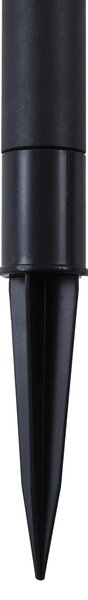 Lindby LED napelemes lámpák Lago, 3 darabos szett, gömbök, földi tüske, fehér, Fehér / opál, Műanyag, Modern