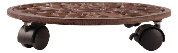 Fém gurulós virágállvány ø 34,5 cm Ornament – Esschert Design