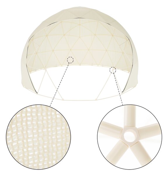 KONDELA Kerti pavilon, nyári/téli változat, 3,6x2,2m, IGLU