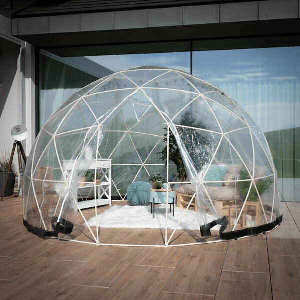 KONDELA Kerti pavilon, nyári/téli változat, 3,6x2,2m, IGLU