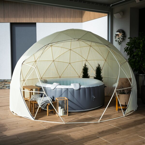 KONDELA Kerti pavilon, nyári/téli változat, 3,6x2,2m, IGLU
