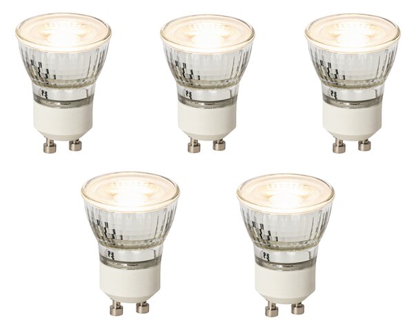 5 darabos GU10 dimmelhető LED izzókészlet 35mm 4W 200 lm 2700K