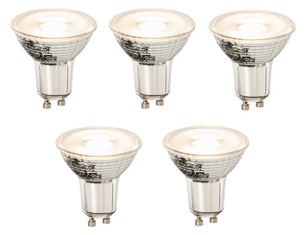 5 db GU10 dimmelhető LED izzó szett 8W 660lm 3000K