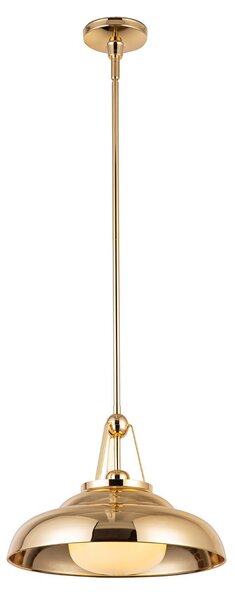 Quintiesse vintage függeszték palmetto sárgaréz elsqn-palmetto-p-mpb