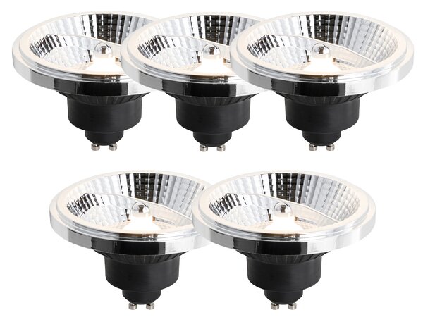 5 darabos GU10 dimmelhető LED izzó készlet 111mm 10.5W 770lm 2700K