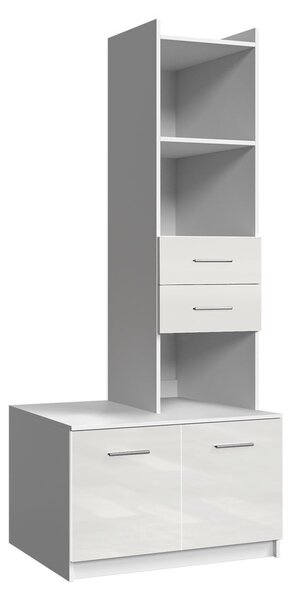 Polc Paralia PD4 (fehér + fényes fehér)