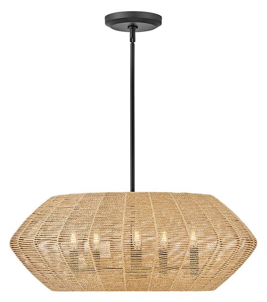 Quintiesse modern boho függeszték luca bézs fekete elsqn-luca-5p-mbkcam