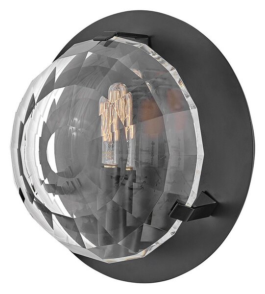Quintiesse modern fali lámpa leo fekete elsqn-leo-wb1-bk