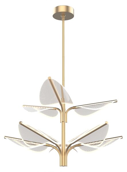 Quintiesse modern függeszték floriana sárgaréz elsqn-floriana8plnbr