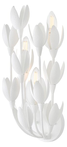 Quintiesse klasszikus fali lámpa flora fehér elsqn-flora-3w-wht