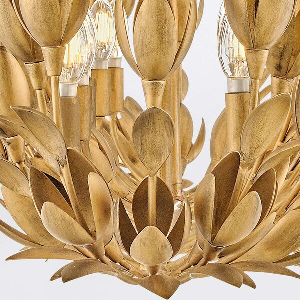 Quintiesse klasszikus függeszték flora arany elsqn-flora10-gd