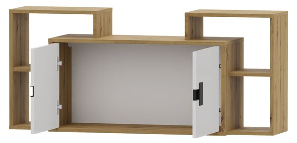Tanulószba bútor Marcel II (artisan tölgy + fényes szürke)