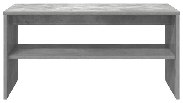 Betonszürke forgácslap TV-szekrény 80 x 40 x 40 cm
