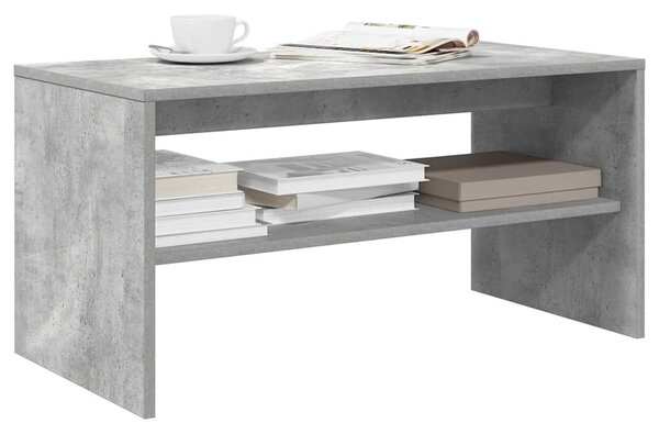Betonszürke forgácslap TV-szekrény 80 x 40 x 40 cm