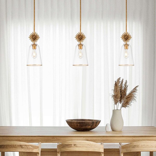 Elstead lighting klasszikus függeszték staring átlátszó arany elsstaring-mpdgclear