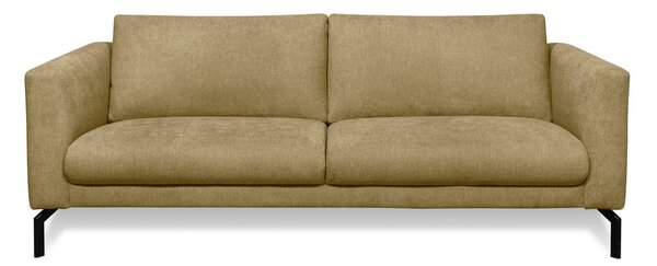 Mustársárga kanapé 216 cm Gomero – Scandic