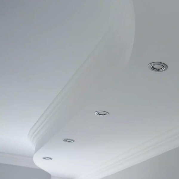 V-TAC GU10 LED spot lámpa keret, matt króm billenthető lámpatest - SKU 3588