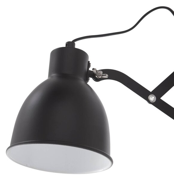 Lindby olvasó fali lámpa Merle, magasság 22 cm, fehér, kihúzható, Fehér / opál, Hálószoba, fém, Modern