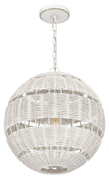 Quoizel boho kültéri függeszték lindendale fehér elsqz-lindendalepawh IP44
