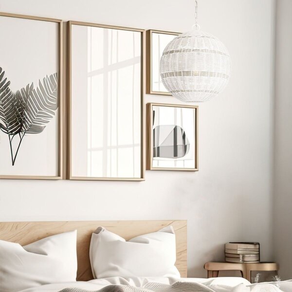 Quoizel boho kültéri függeszték lindendale fehér elsqz-lindendalepawh IP44