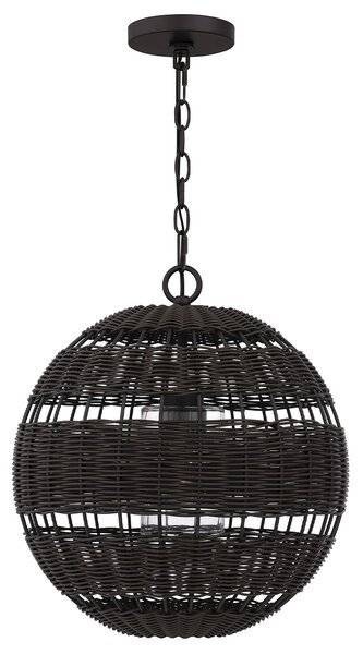 Quoizel boho kültéri függeszték lindendale barna elsqz-lindendale-pwt IP44