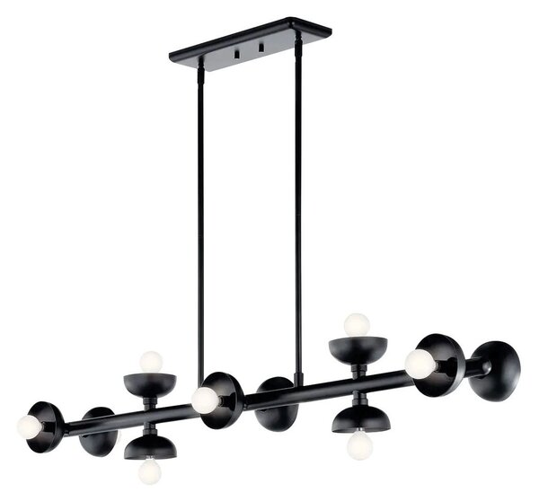 Kichler modern függeszték palta fekete elskl-palta-lp10-bk