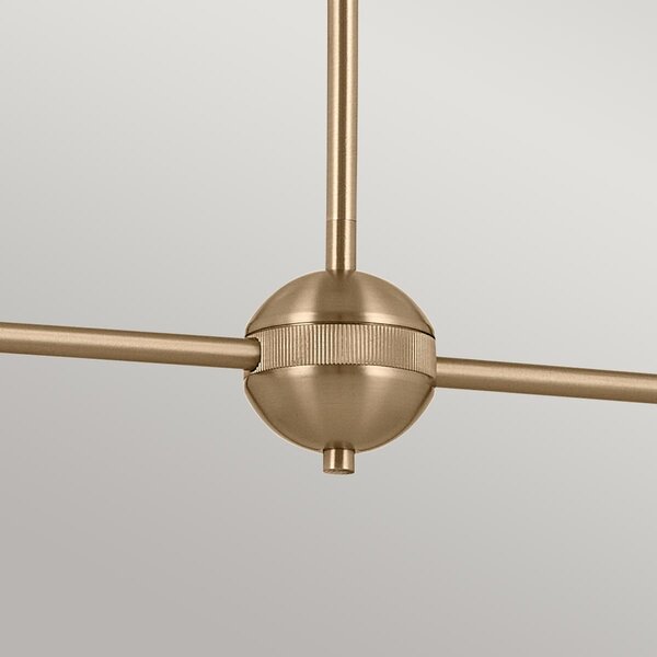 Kichler modern függeszték phix barna fekete elskl-phix2linearcbb