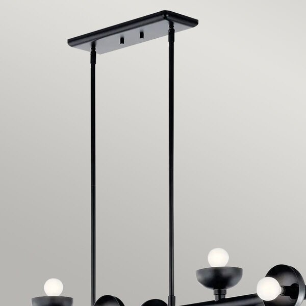 Kichler modern függeszték palta fekete elskl-palta-lp10-bk