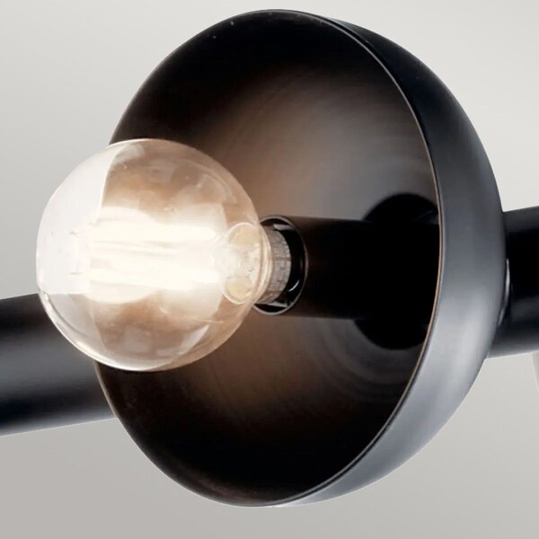 Kichler modern függeszték palta fekete elskl-palta-lp10-bk