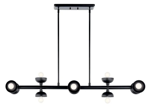 Kichler modern függeszték palta fekete elskl-palta-lp10-bk