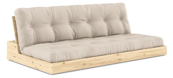 Bézs kinyitható kanapé 196 cm Base – Karup Design