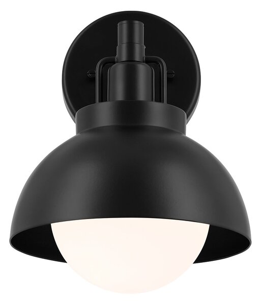 Kichler klasszikus fali lámpa niva fekete opál elskl-niva-1w-1p-bk