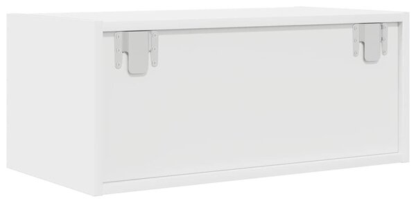 Fehér szerelt fa TV-szekrény 60x31x25,5 cm