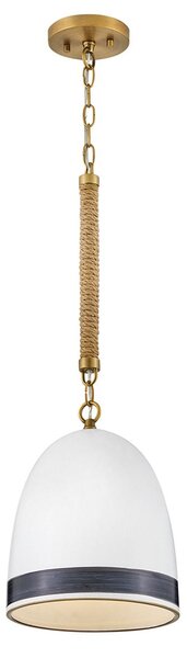 Hinkley lighting boho függeszték nash fehér sárgaréz elshk-nash-p-hb